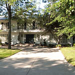 Cement driveway cleaning